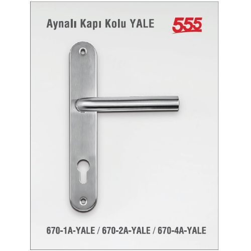 Mirrored Door Handle Yale 670 - 1A / 2A / 4A