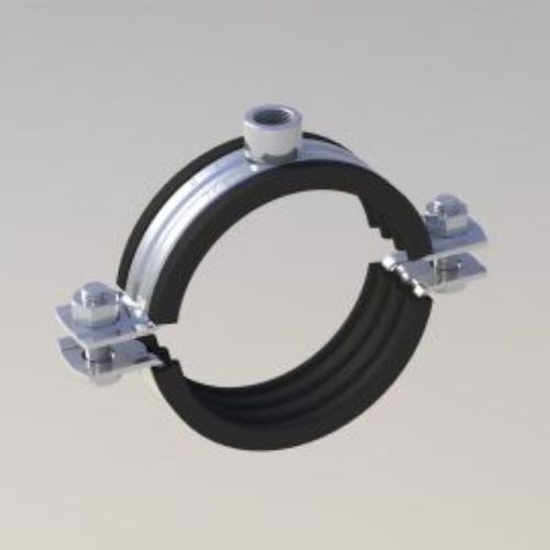 HEAVY DUTY PIPE CLAMP WITH MUFF (1/2"-3/4"-1")