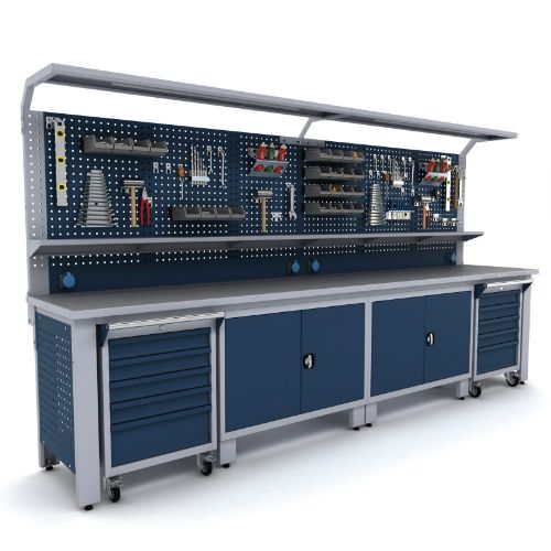 3.7 metre Industrial Workbench